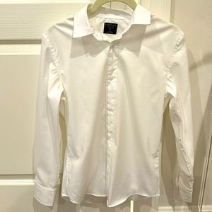 Crewcuts Ludlow white boys dress shirt size 12
